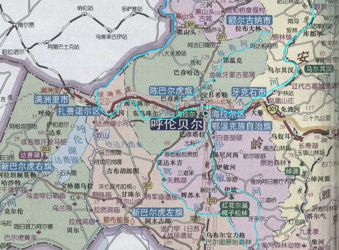 海拉尔河