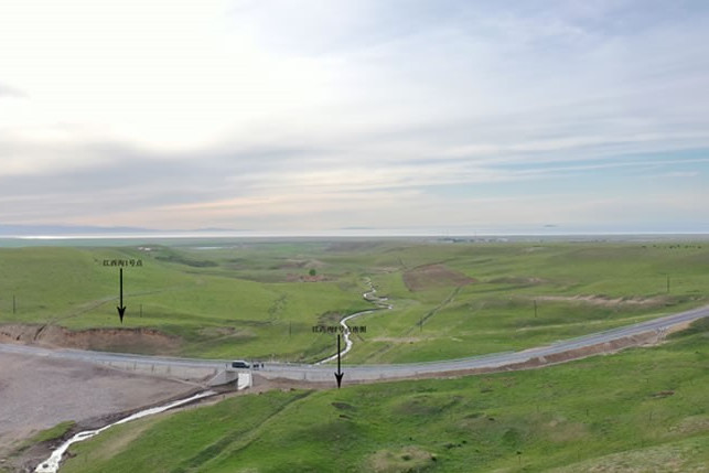 青海江西沟遗址位于青海省海南藏族自治州共和县江西沟镇达仓村