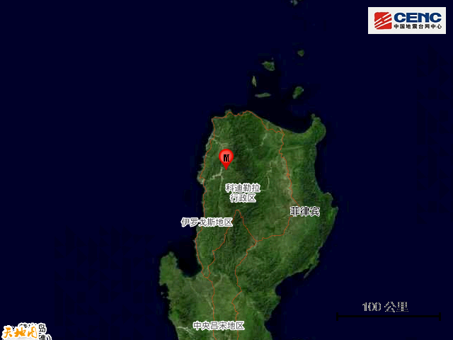 在菲律宾吕宋岛(北纬17