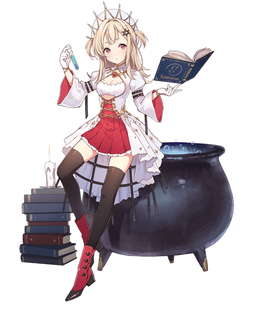  /p> p>热爱炼金术的少女,同时也是代表着炼金术中火