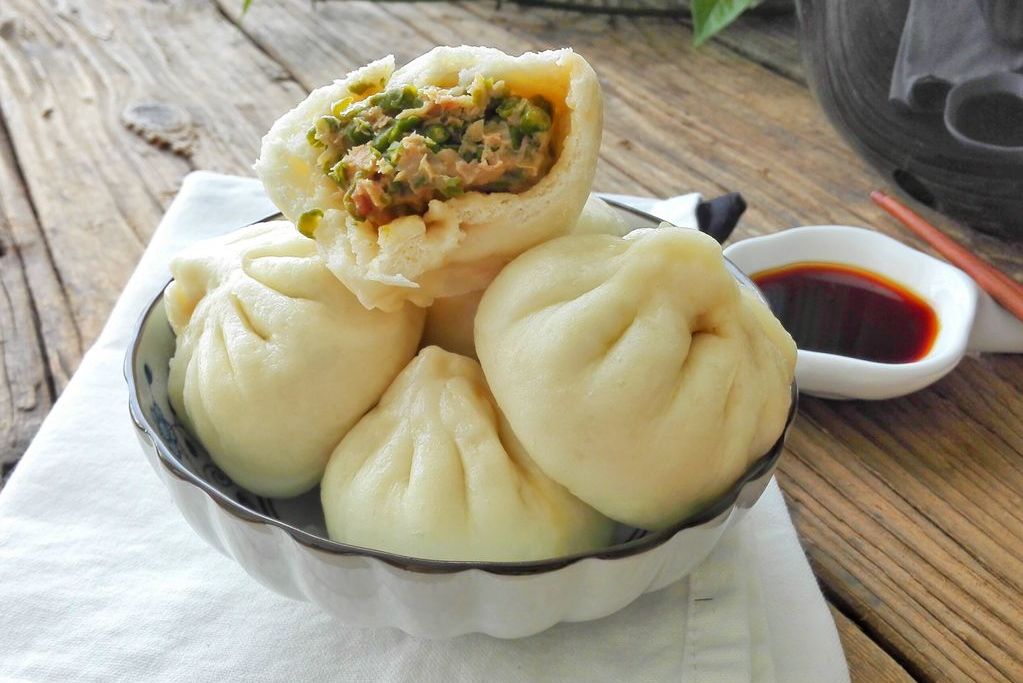 豇豆猪肉包