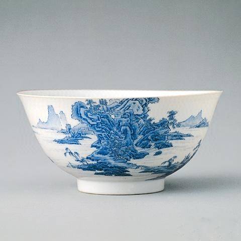 清雍正珐琅彩山水碗_百度百科