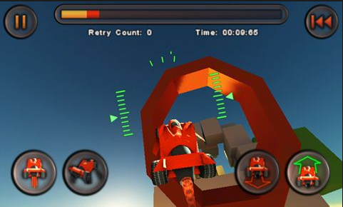 火箭车惊险特技赛