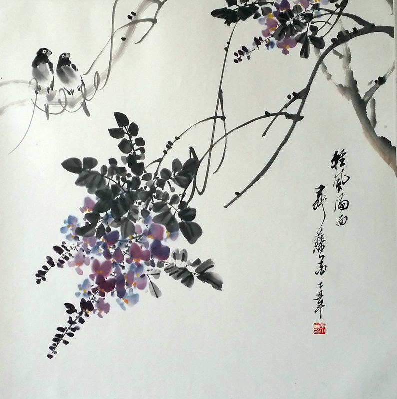  p>李小白(1949— )(第十代李渔嫡孙),李长白长子,著名旅美画家.