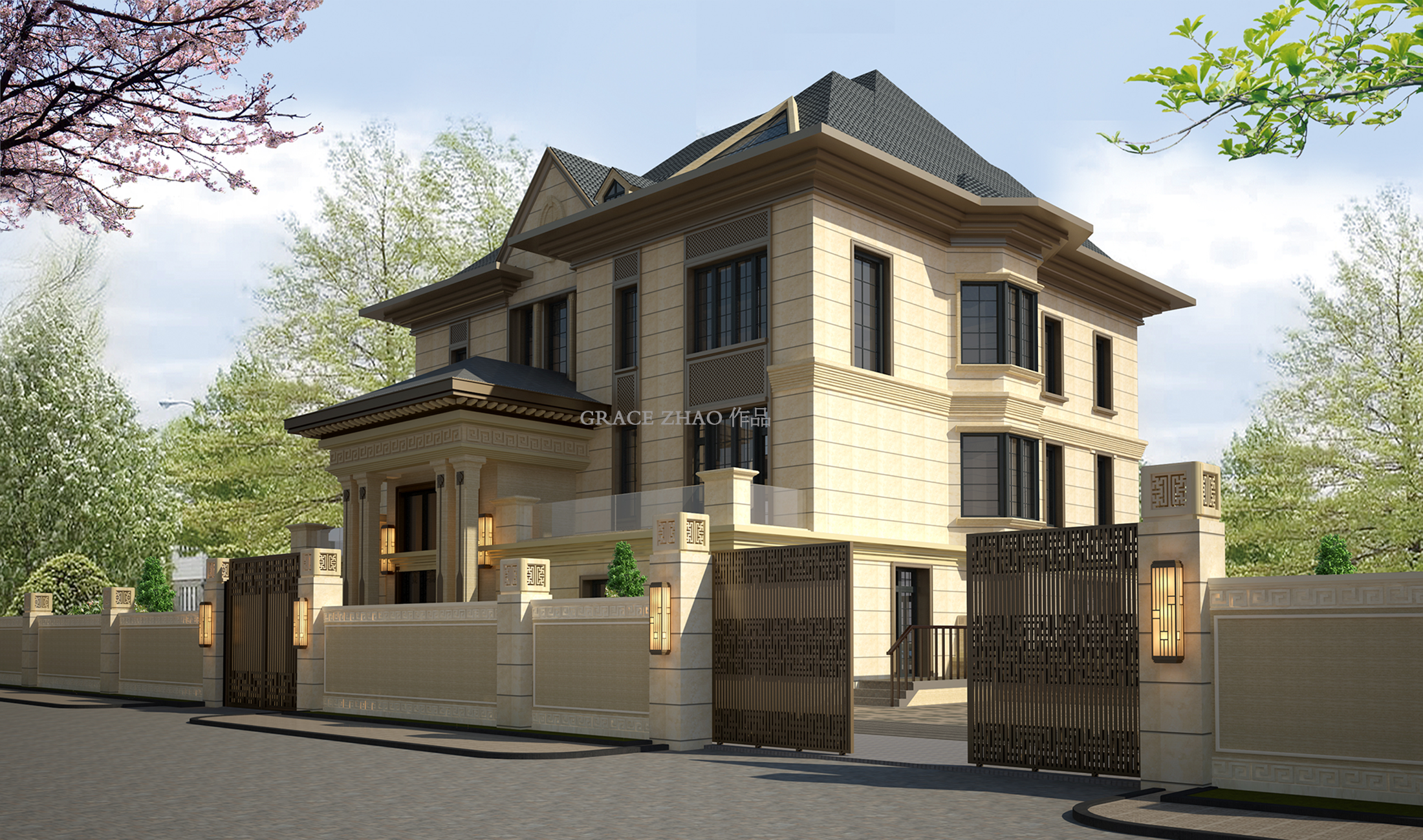 再到表演艺术家陈道明先生的私人宅邸…20年专注顶级别墅及豪宅设计