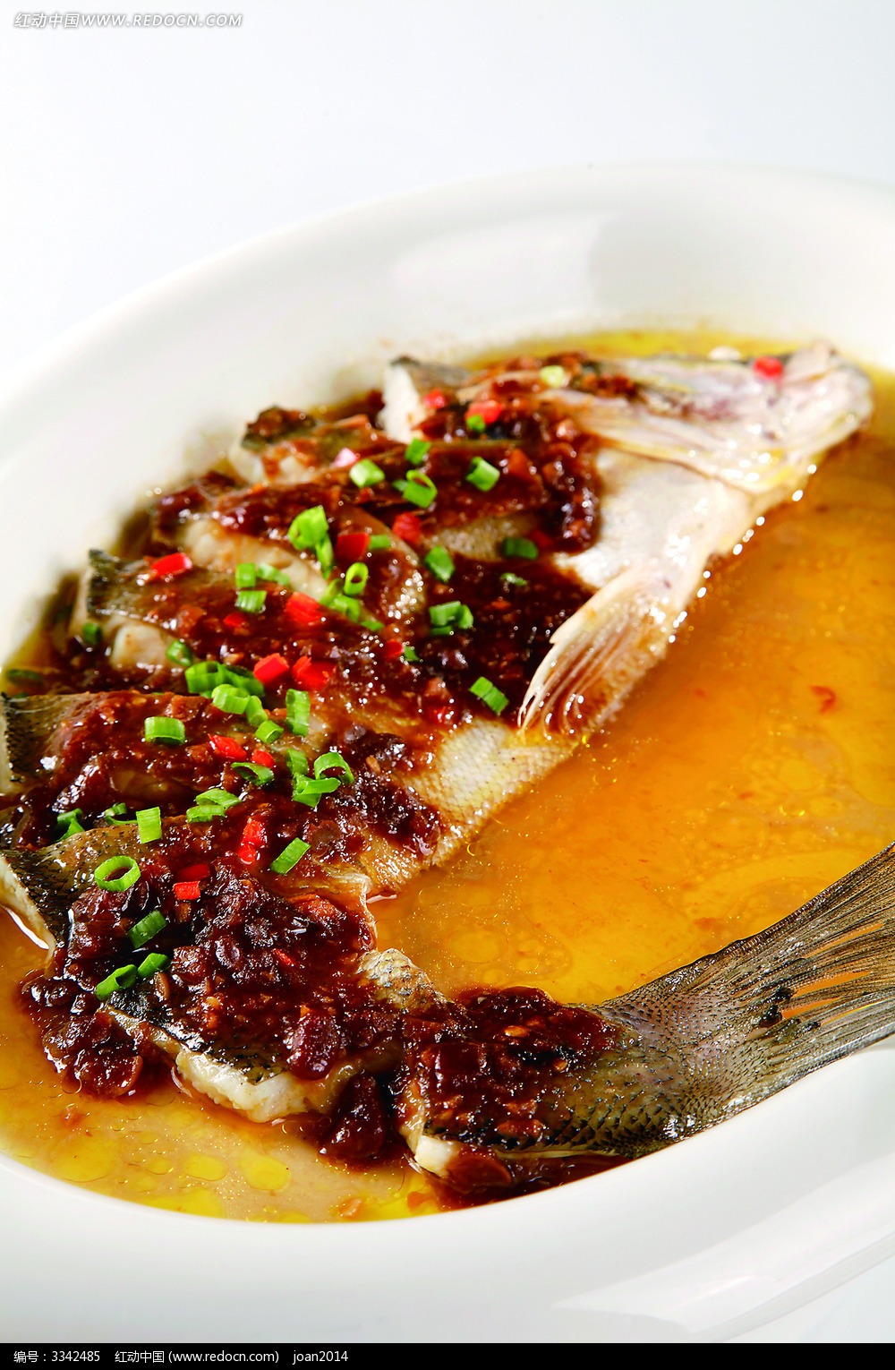酱炝鲈鱼