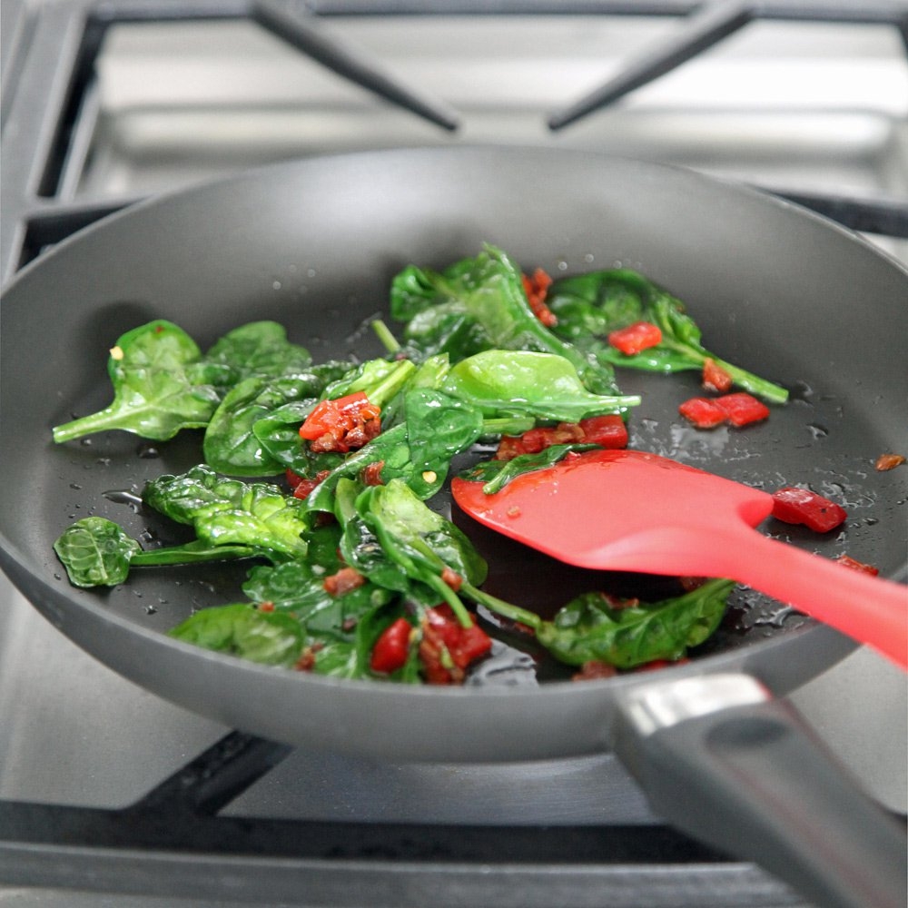 炒番茄菠菜