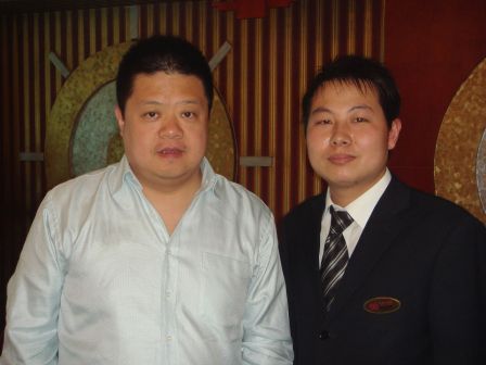 马东合影