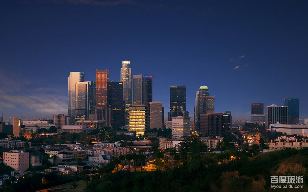 也是美国西部最大的城市,常被称为"天使之城"(city of angels)