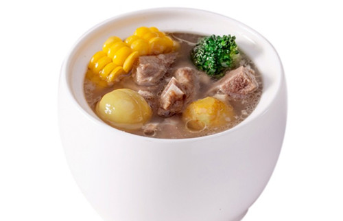 栗子三鲜排骨汤