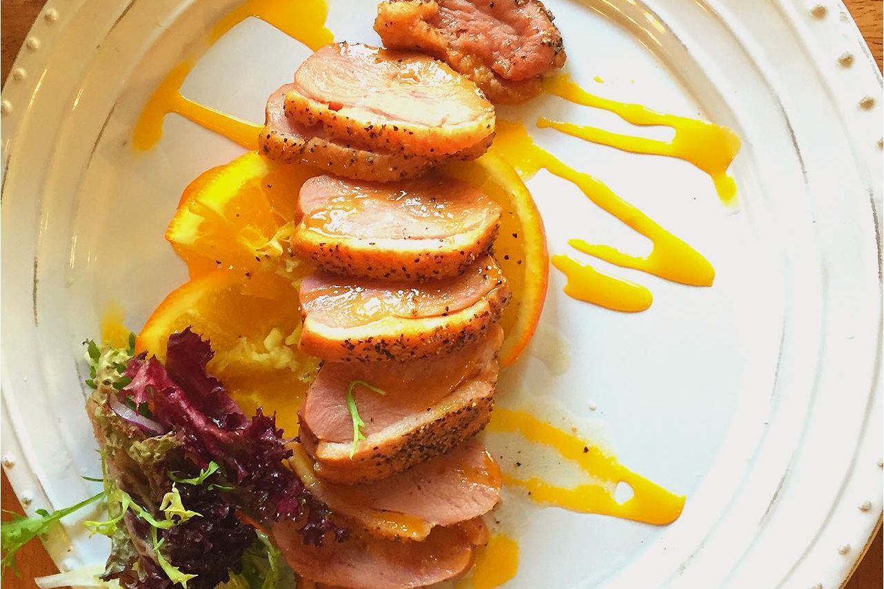 香料橙香煎鸭胸