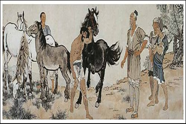 《九方皋》是1931年 a target="_blank" href="/item/徐悲鸿/327754"