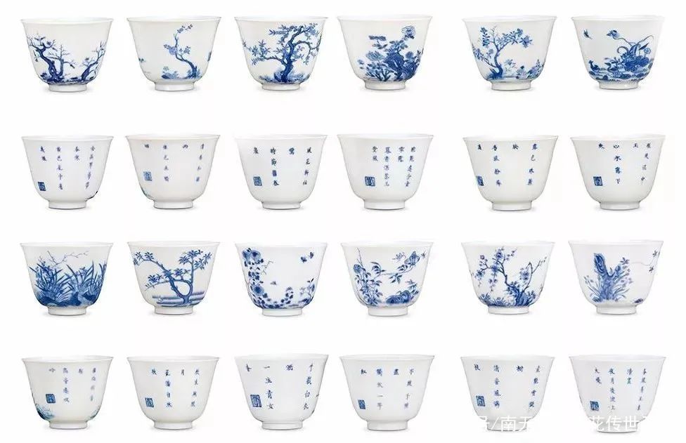 花中女神，瓷器孤品——十二月令花神杯_百科TA说