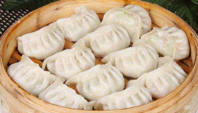 香菇笋丁素蒸饺