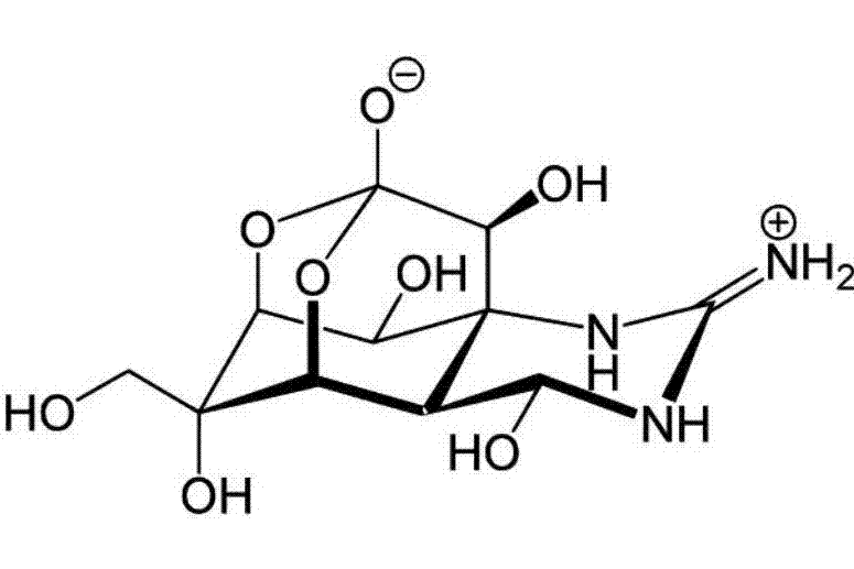  p>河鲀毒素(tetrodotoxin,ttx),分子式为c sub>11 /sub>h sub>17 