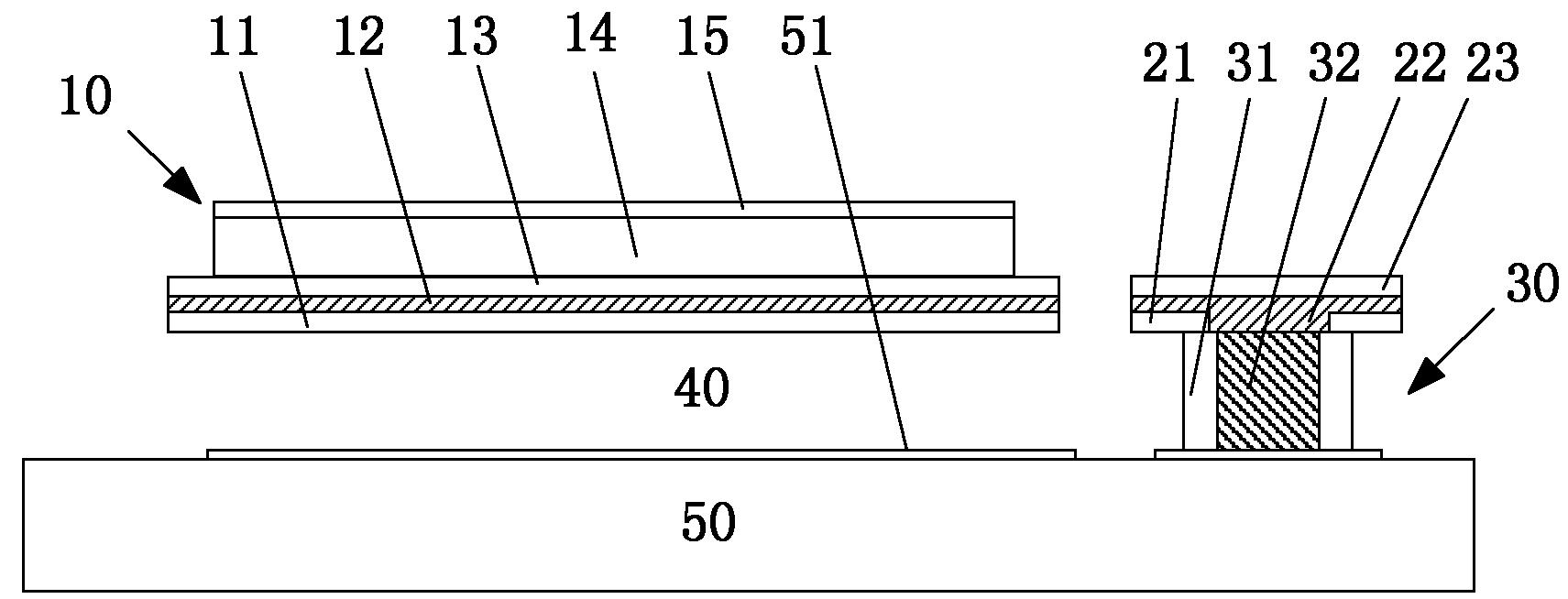 一种非制冷式红外焦平面阵列探测器