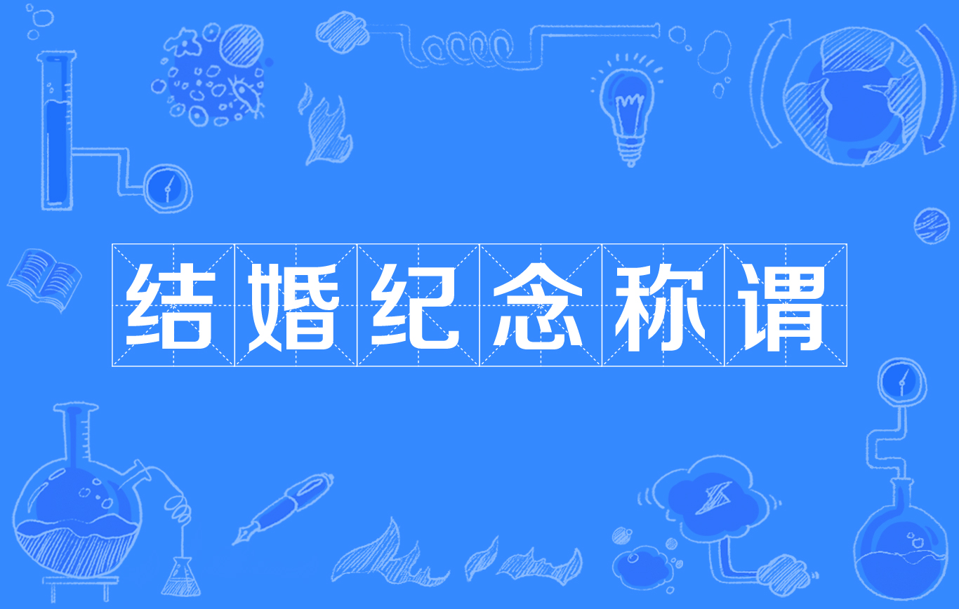 href="#" data-lemmaid="80790">结婚纪念日 /a>的别名称谓