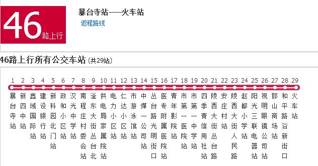 邯郸公交46路
