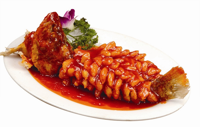 sweet and sour mandarin fish