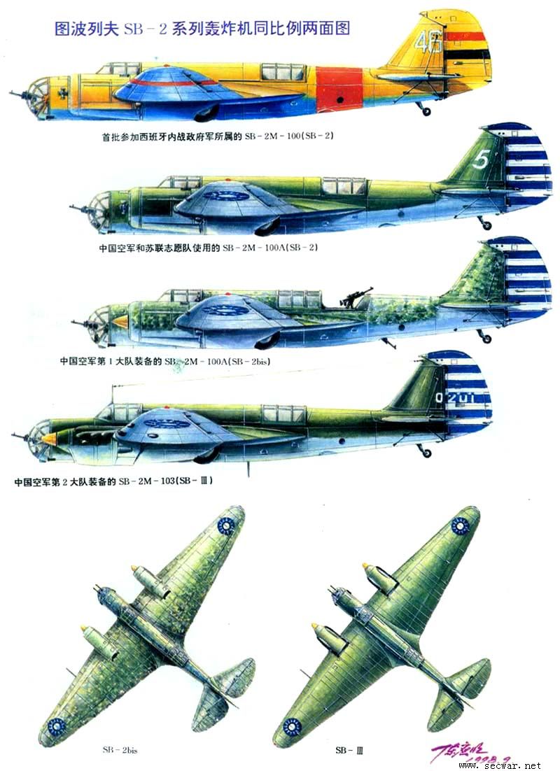 苏联sb系列轰炸机