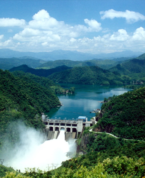 到高峡平湖淌水崖水库