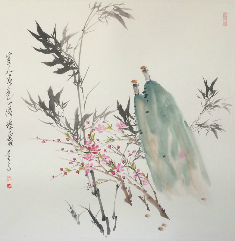  p>李小白(1949— )(第十代李渔嫡孙),李长白长子,著名旅美画家.