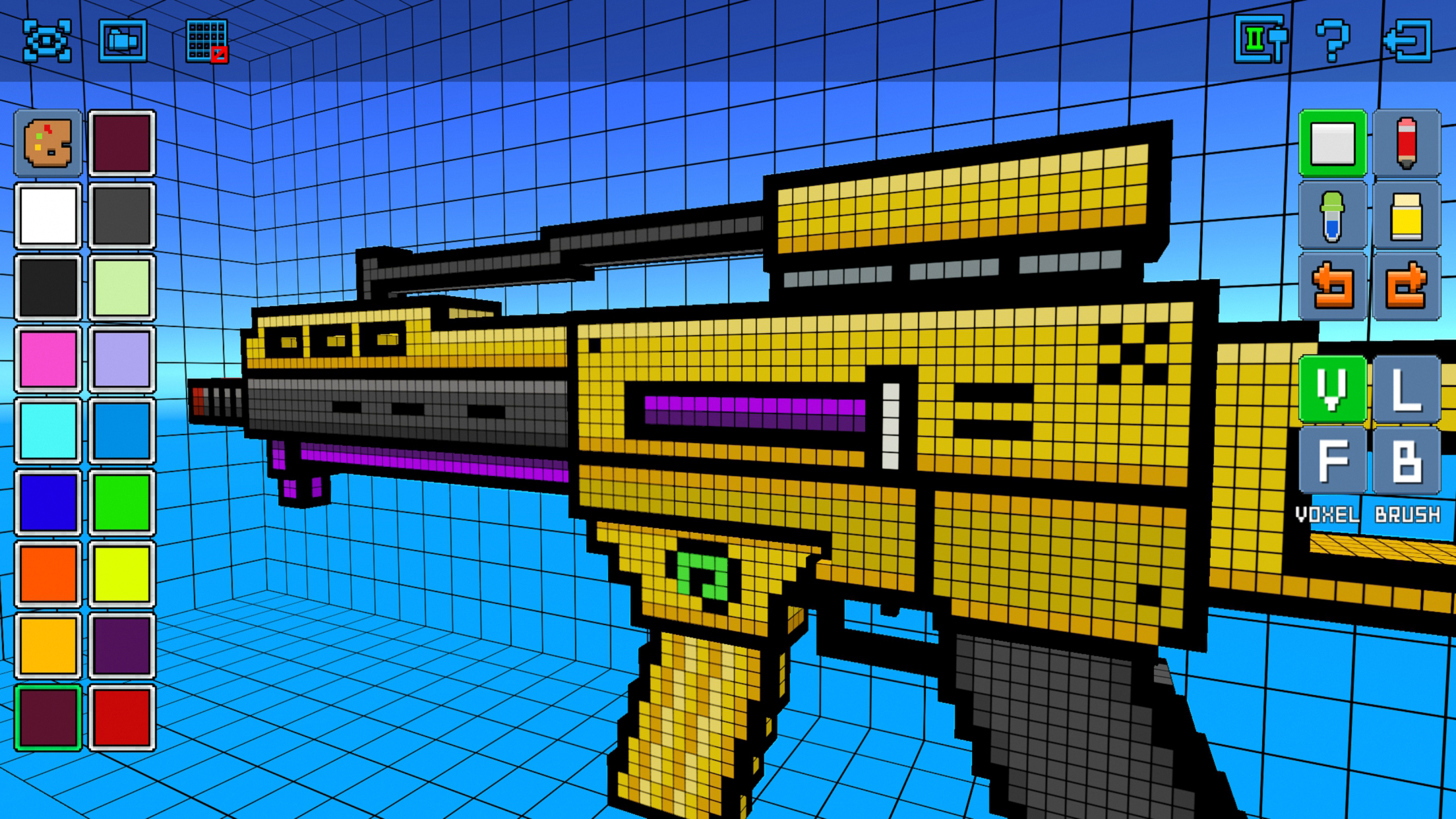  /p> p>这是一款像素风格枪支射击游戏,包含自定义皮肤,自定义武器,自