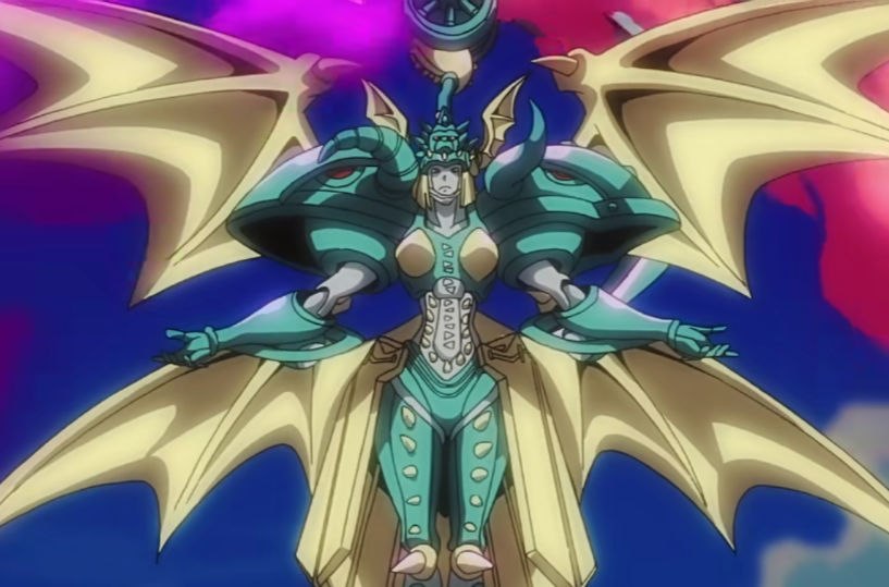  p>座天使兽·堕落形态(オファニモン:フォールダウンモード/ofanimon