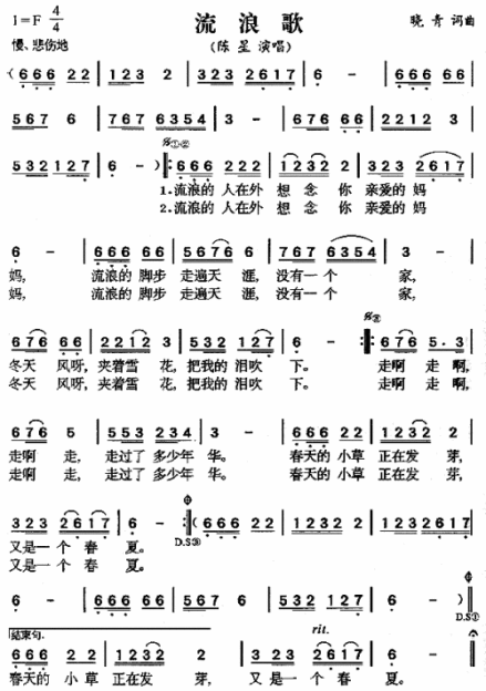流浪歌（陈星1997年发行专辑）_百度百科