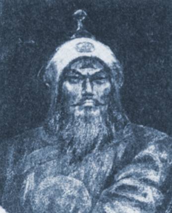 尊号" b>成吉思汗 /b>"(传统蒙古文:         