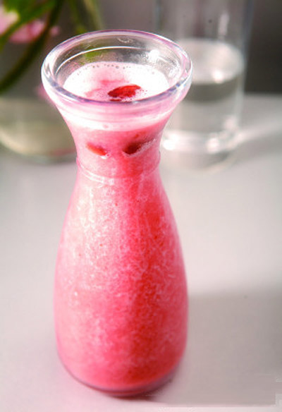 山药草莓优格乳