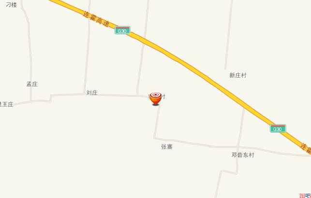 村位于河南省西华县正东北三十七里,西黄水沟从中穿流而过,两岸河堤柳