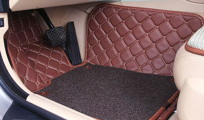 全包围丝圈汽车脚垫