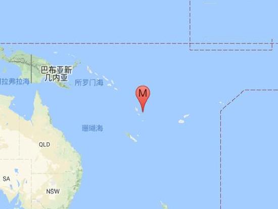 5·1瓦努阿图5.9级地震