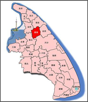  p data-id="go07iapikv">唐镇隶属于上海市,位于浦东新区中部,与 a