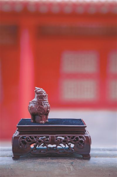 沈阳故宫重宝甪端 越来越有“味道”_百科TA说
