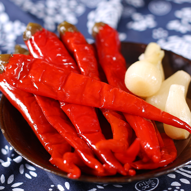  p>四川泡辣椒是四川省特色名菜,属于川菜系泡菜类食品.