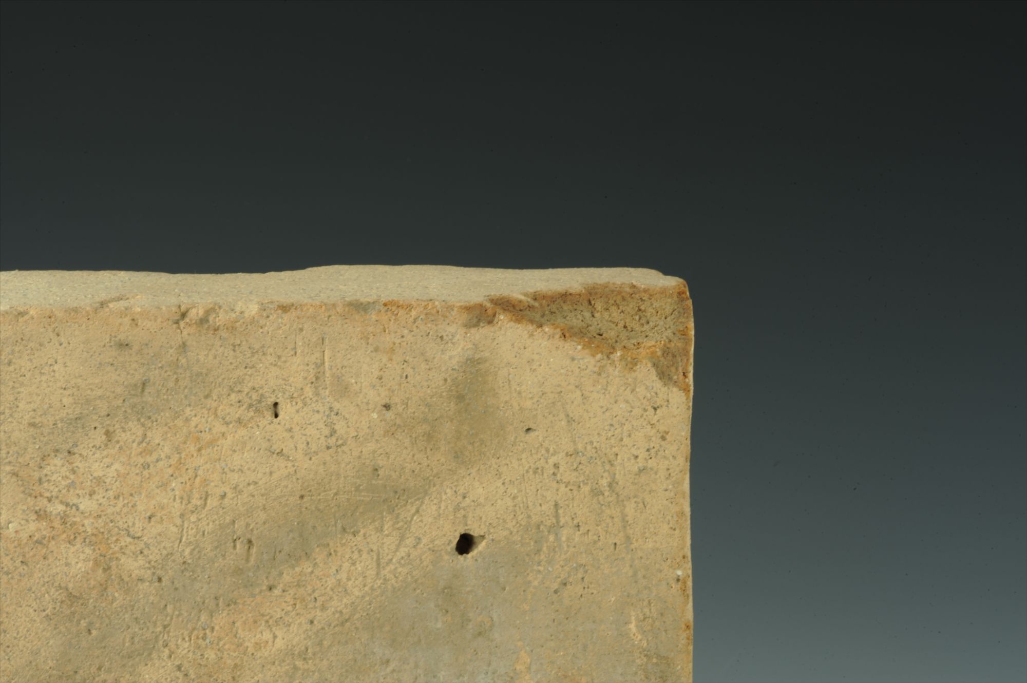 宋代模压莲花纹砖