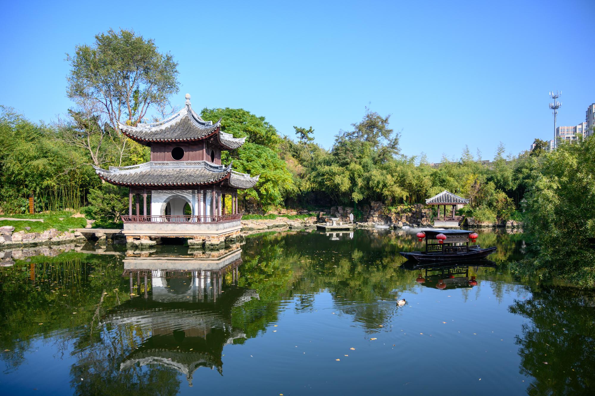 南通如皋市水绘园景区