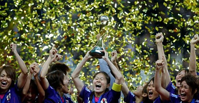 日本队获得2011年女足世界杯冠军