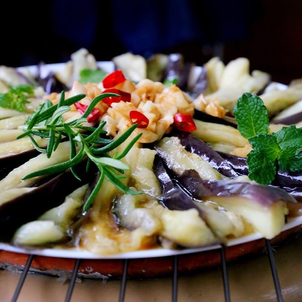 蒜泥拌紫茄