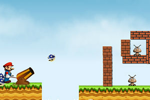 超级玛丽炮轰板栗仔