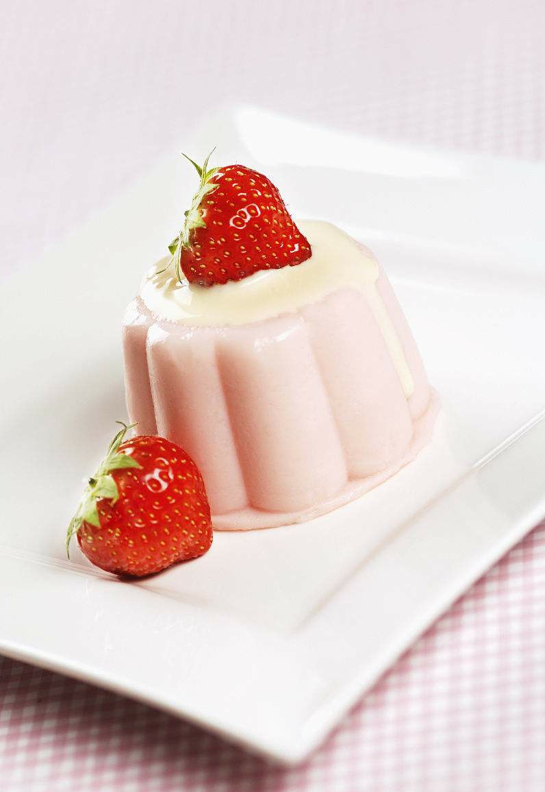 草莓西米布丁
