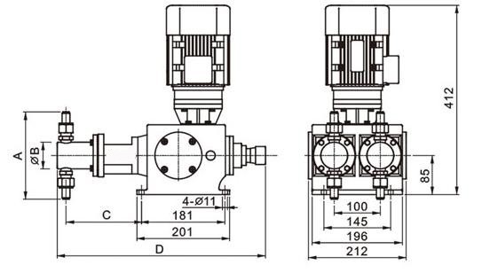 2j-x系列柱塞式计量泵