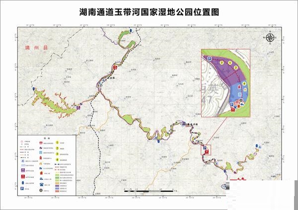湖南通道玉带河国家湿地公园
