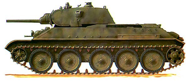 183厂产1940年型T-34/76