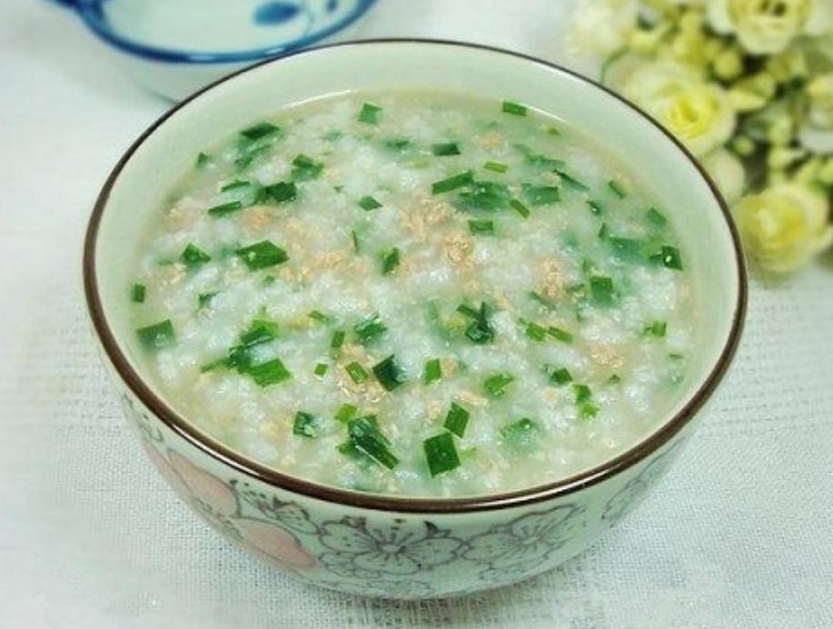韭菜粳米粥
