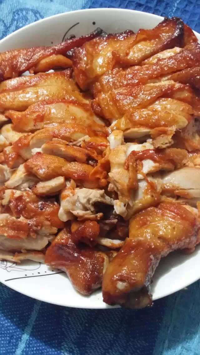 香辣红酒烤鸡腿