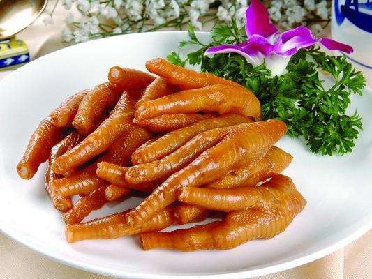 五香卤鸡爪
