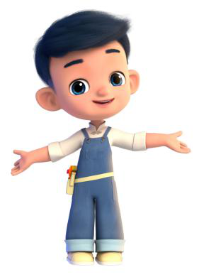 鲁班》是以儿童性格养正为主题,由深圳崇德动漫有限公司与央视动画